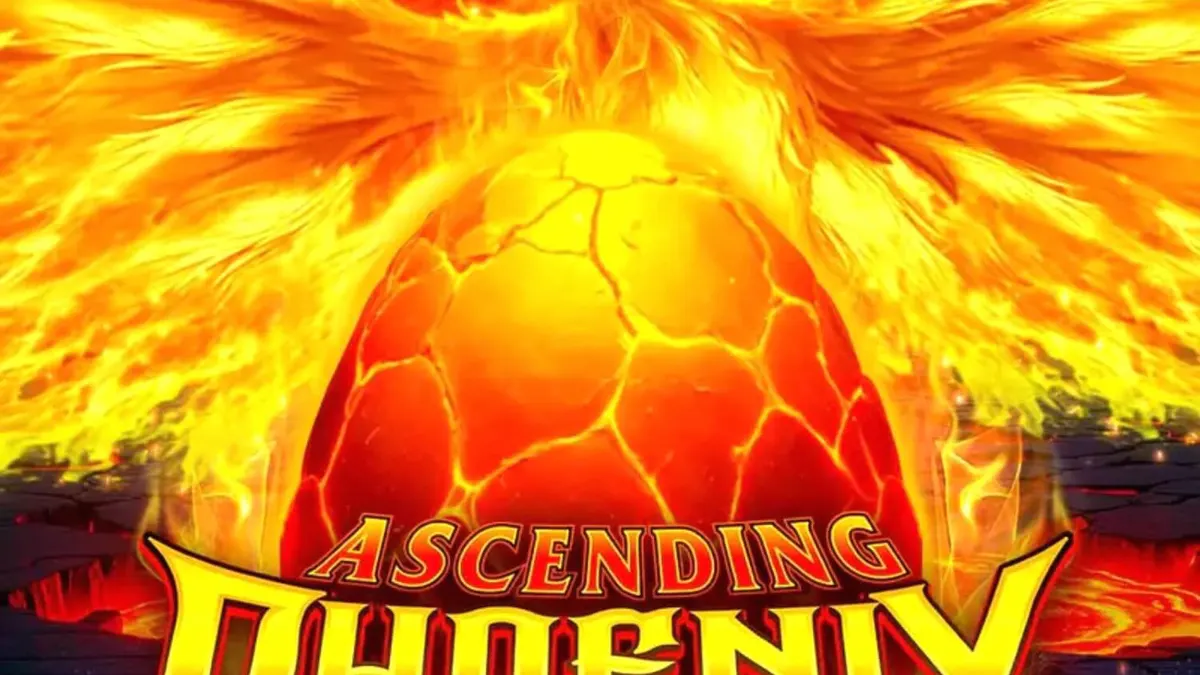 Ascending Phoenix Blaze Gold Blitz Ultimate স্লট গেমের ফ্যান্টাসি থিম এবং ফিনিক্স বার্ডের গ্রাফিক্স